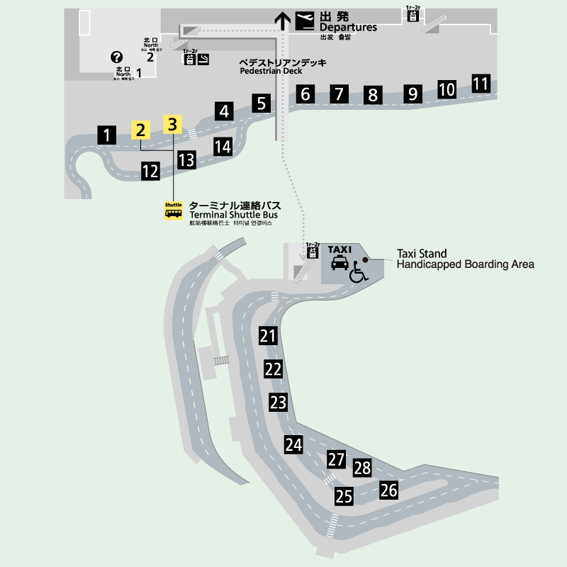 Guide to Terminal 3 Shuttle Bus Stops