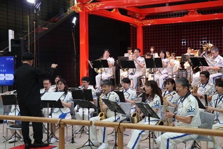 東京税関音楽隊の写真