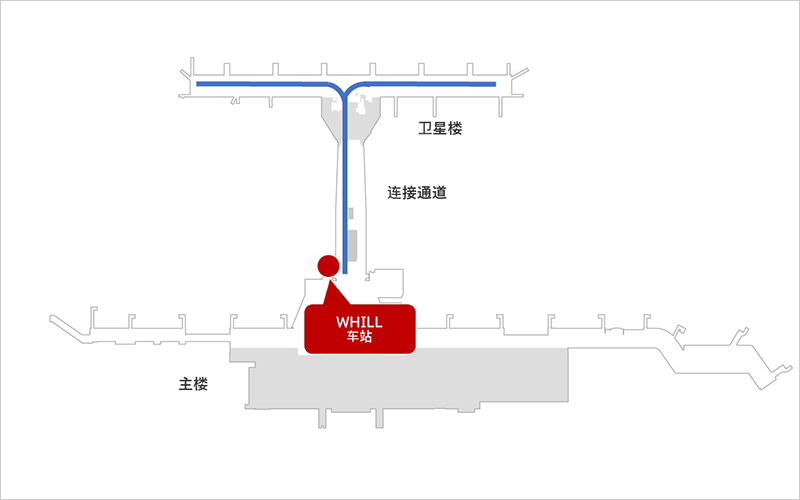 2号航站楼运营区域图
