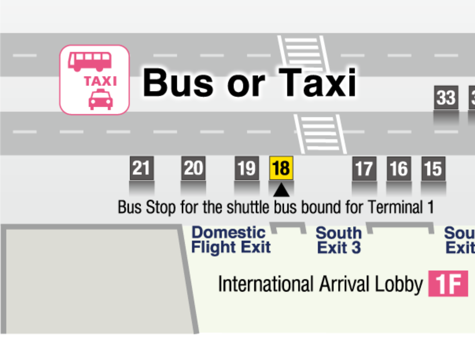 Guide to Terminal 2 Shuttle Bus Stops