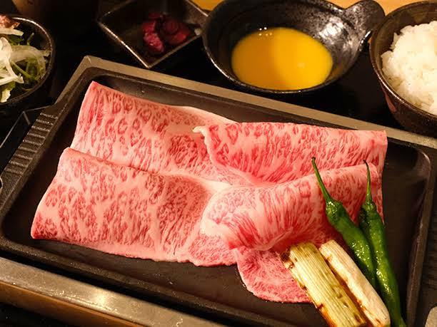 Photo of YAKISUKI  MATSUSAKA BEEF  Sir loin