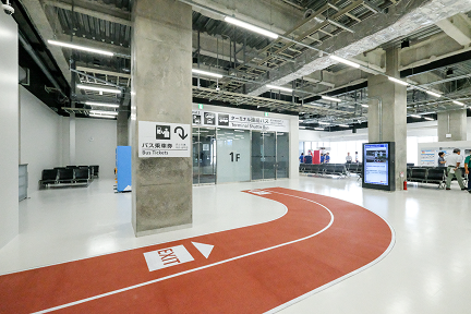 A photo of the arrival lobby at Terminal 3