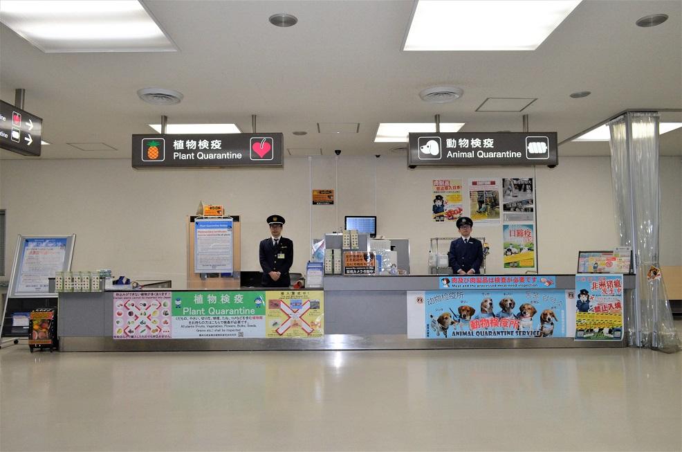 Plant and animal quarantine counter image photo at Terminal 2