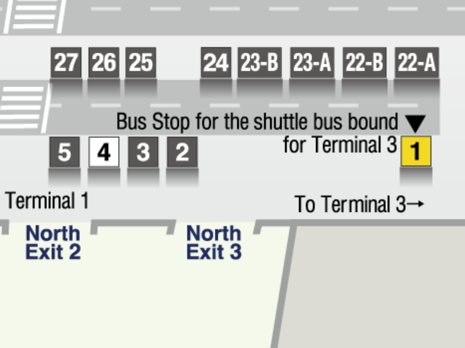 Guide to Terminal 2 Shuttle Bus Stops