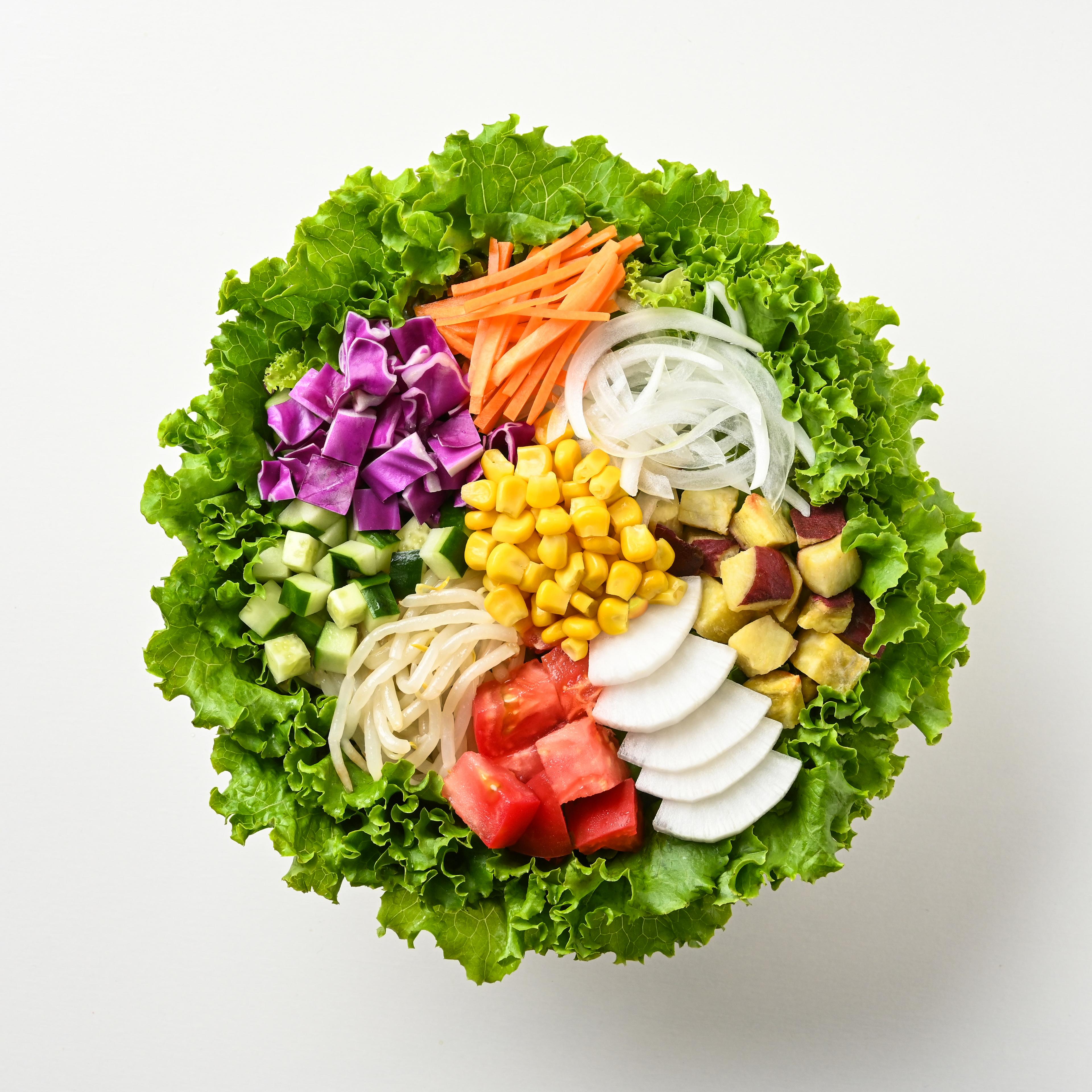 Photo of A whole day's worth of salad with 10 different vegetables's recommended product