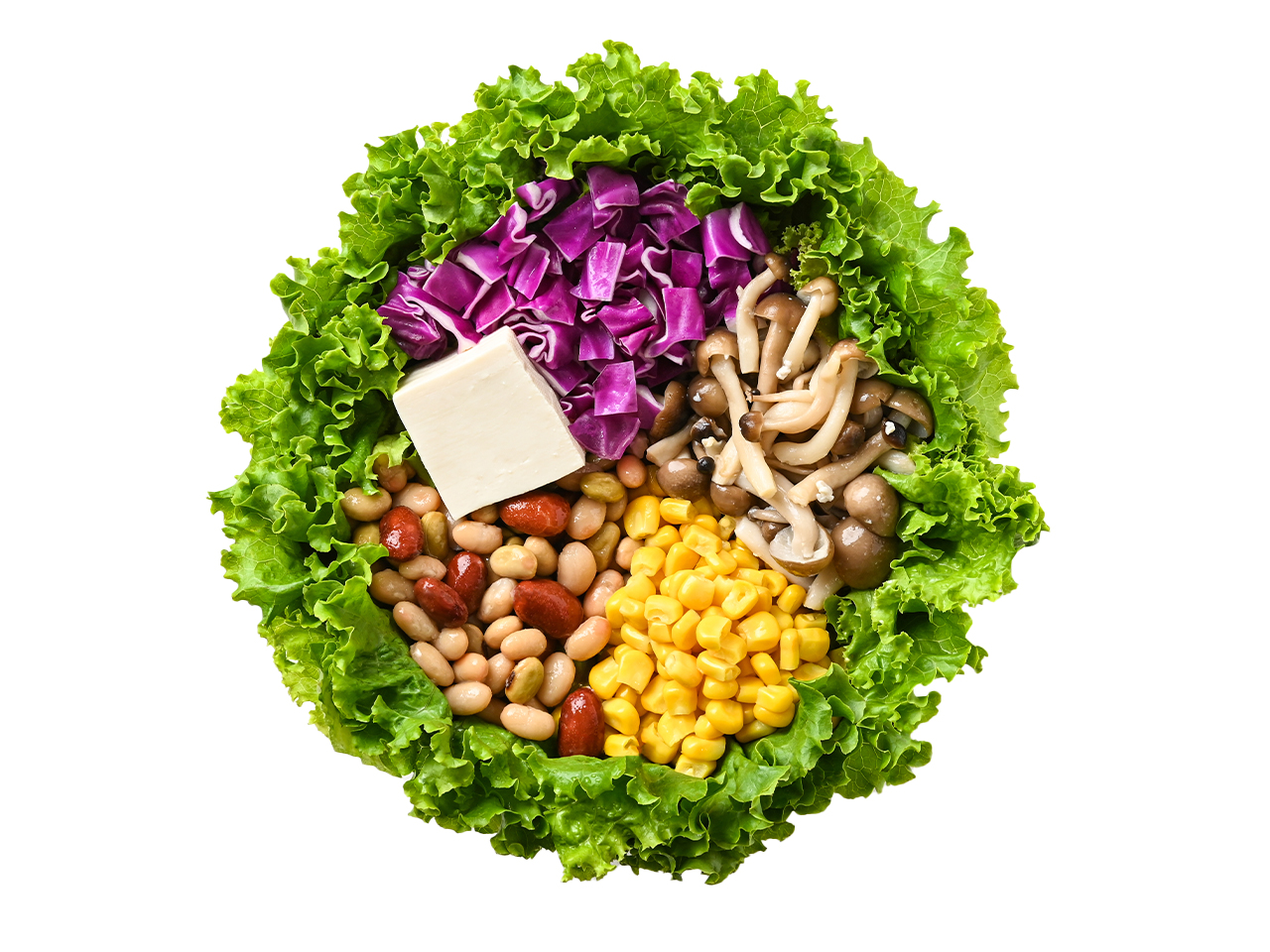 소금누룩 표고버섯과 콩의 식이섬유 샐러드의 추천 상품 사진