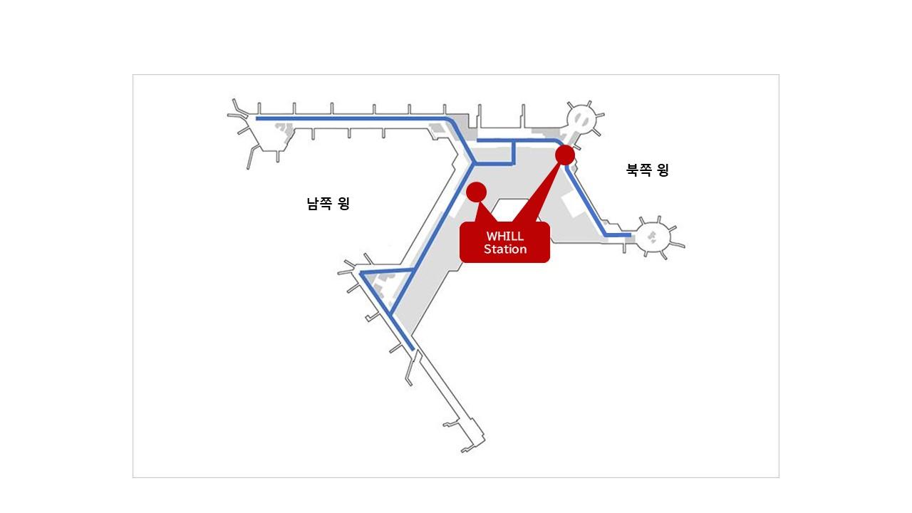 출국 심사 후 지역 전체