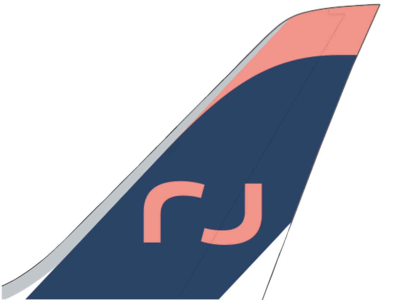 エアージャパンの尾翼画像
