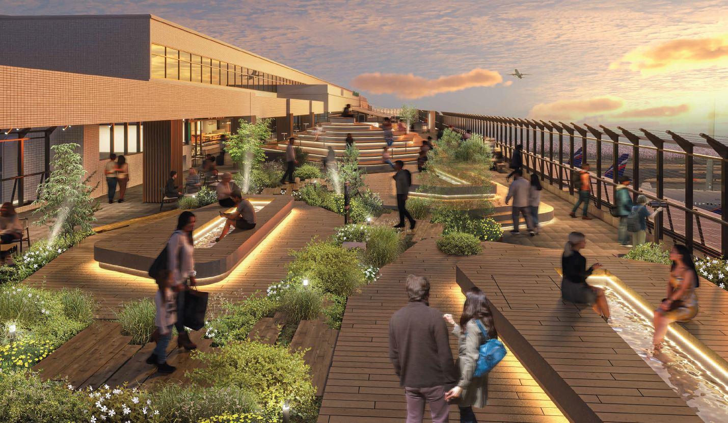 Image of the Observation Deck after renewal