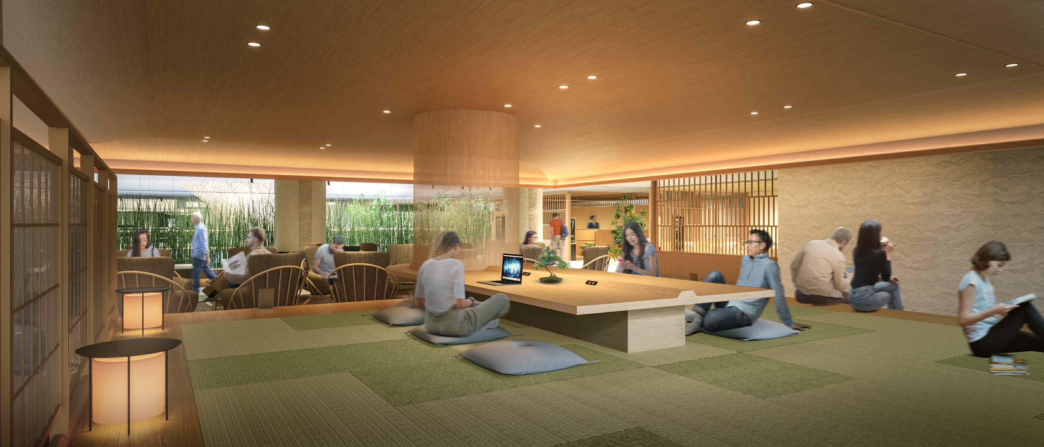 リラックスエリアの画像