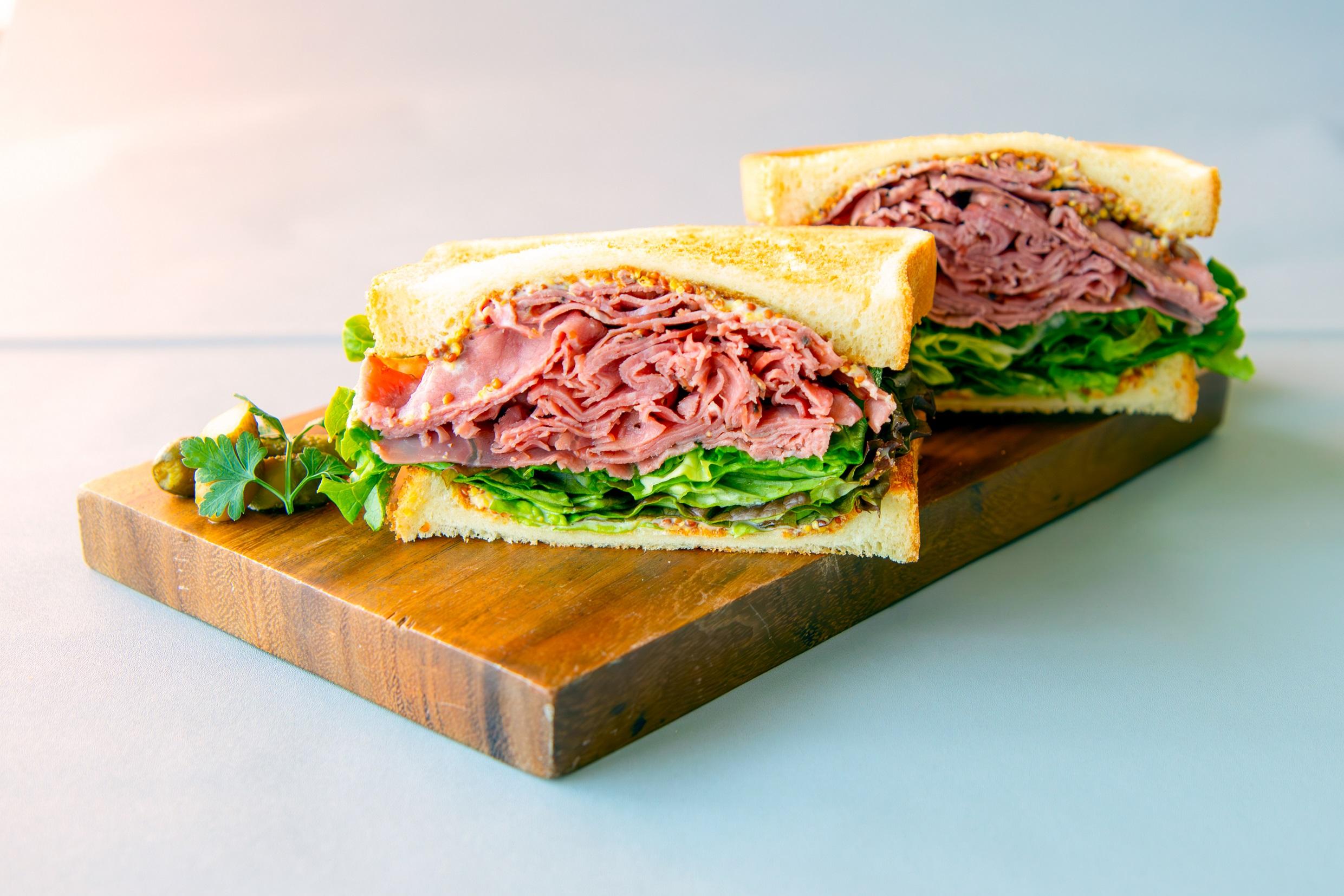 Photo of Pastrami beef sandwich