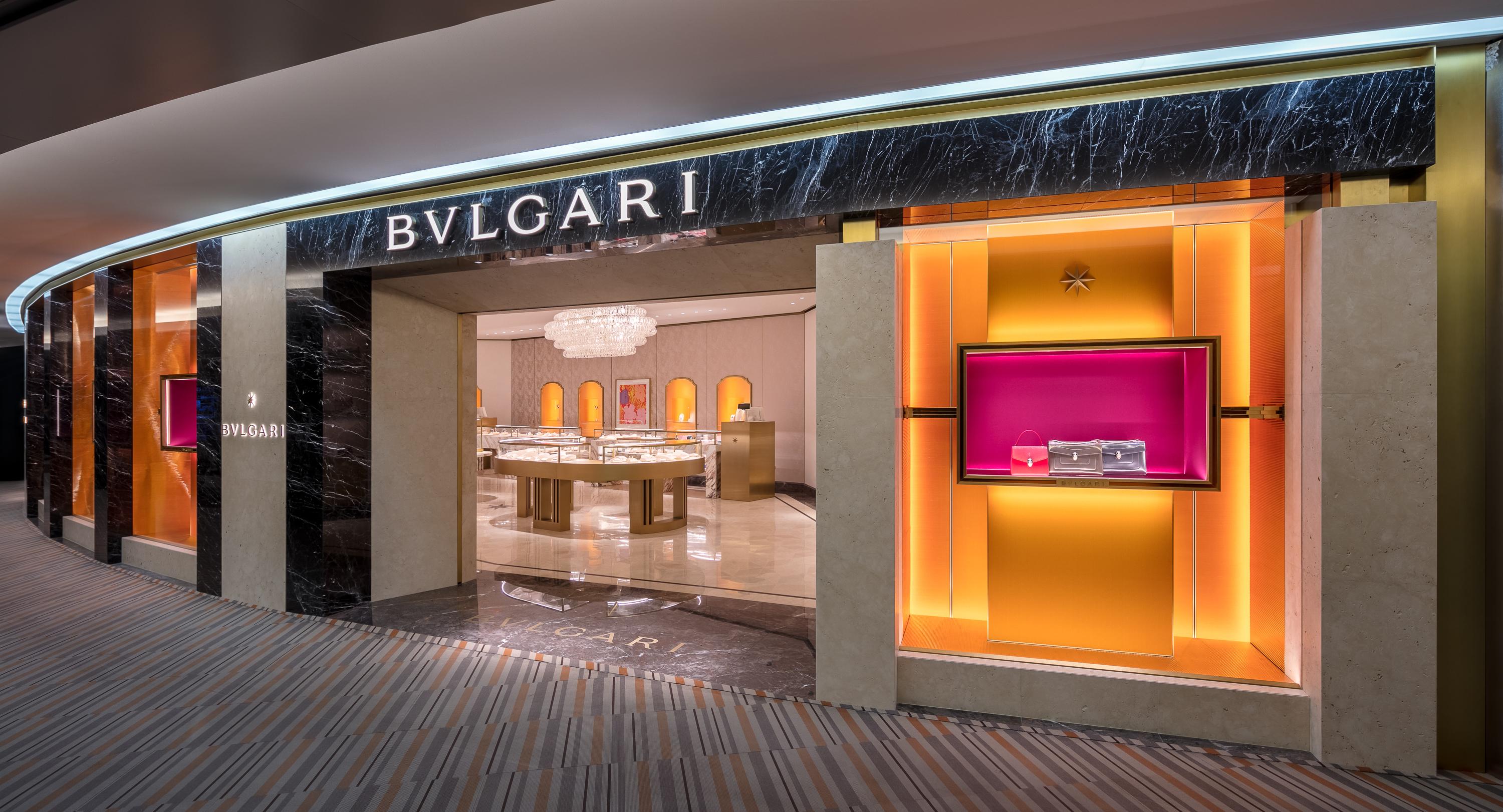 BVLGARI 매장 외관 사진