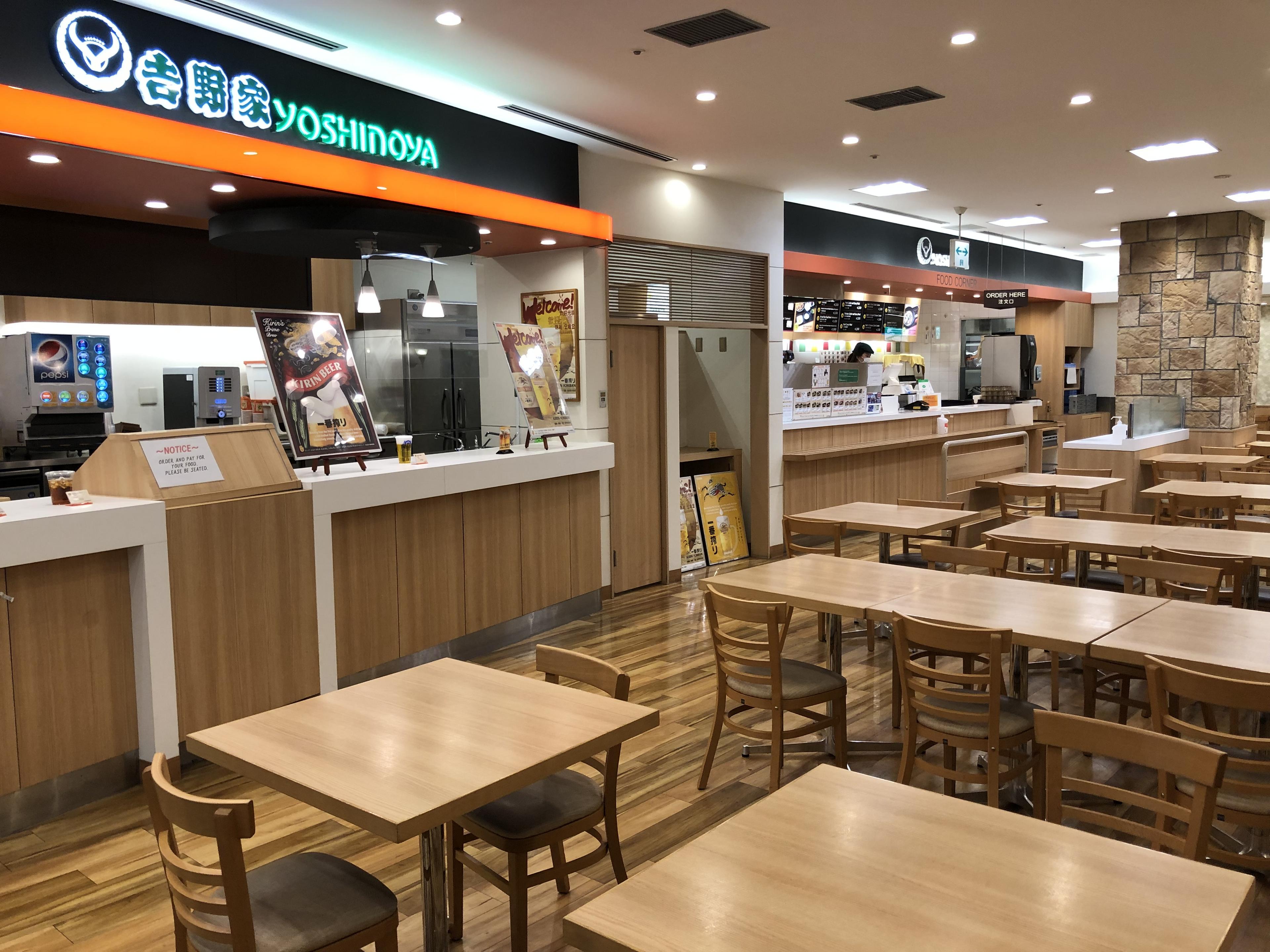 Yoshinoya Satellite店铺内部照片