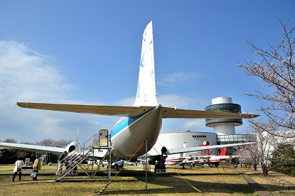 航空科学博物館展示の写真